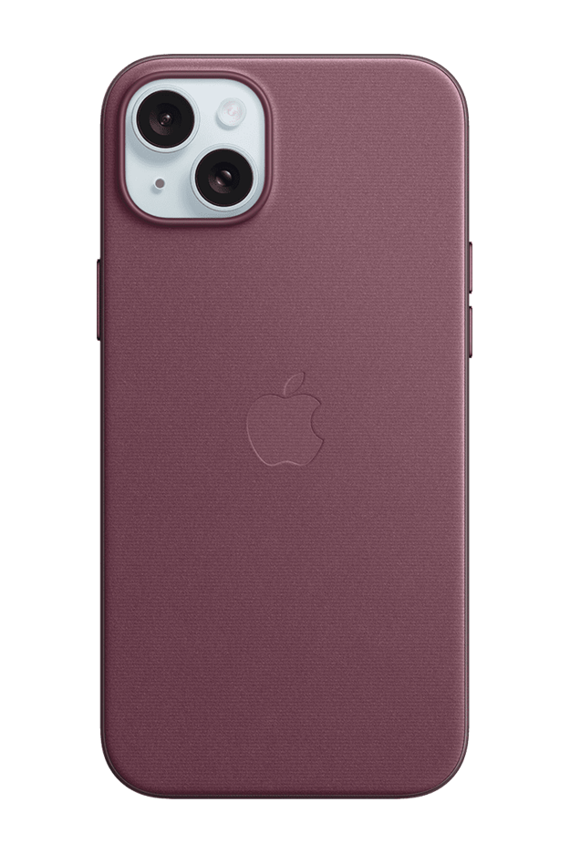 iPhone 15 Plus FineWoven Case with MagSafe - Mulberry